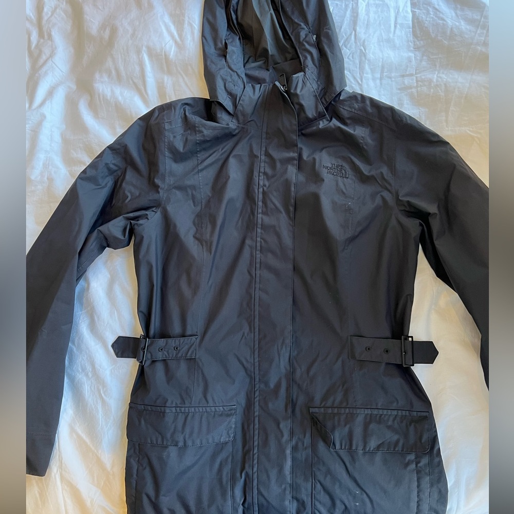 The North Face rain coat. Size S